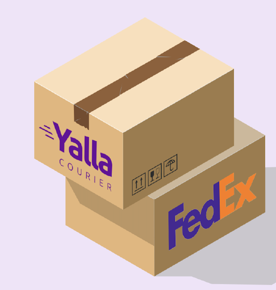 Courier delivery services